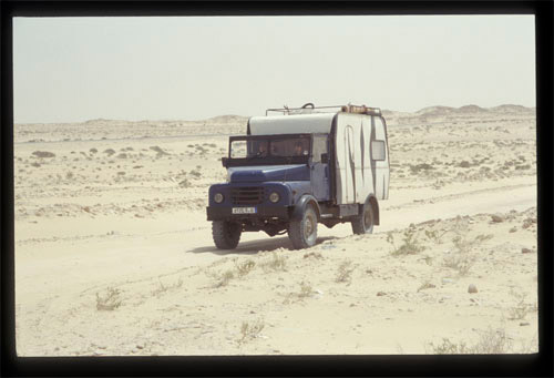 Fahrzeug Mauretanien Wüste